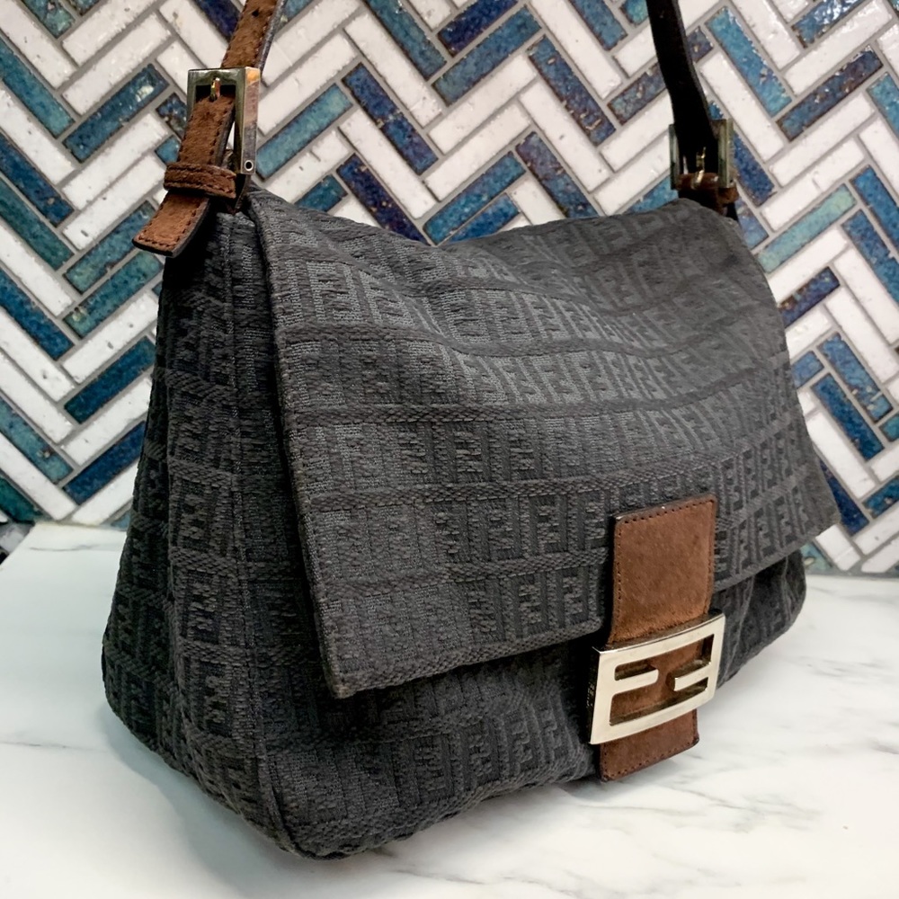SOLD🐻 Fendi Mamma Zucchino Shoulder bag 🐻 - Picture 1 of 10
